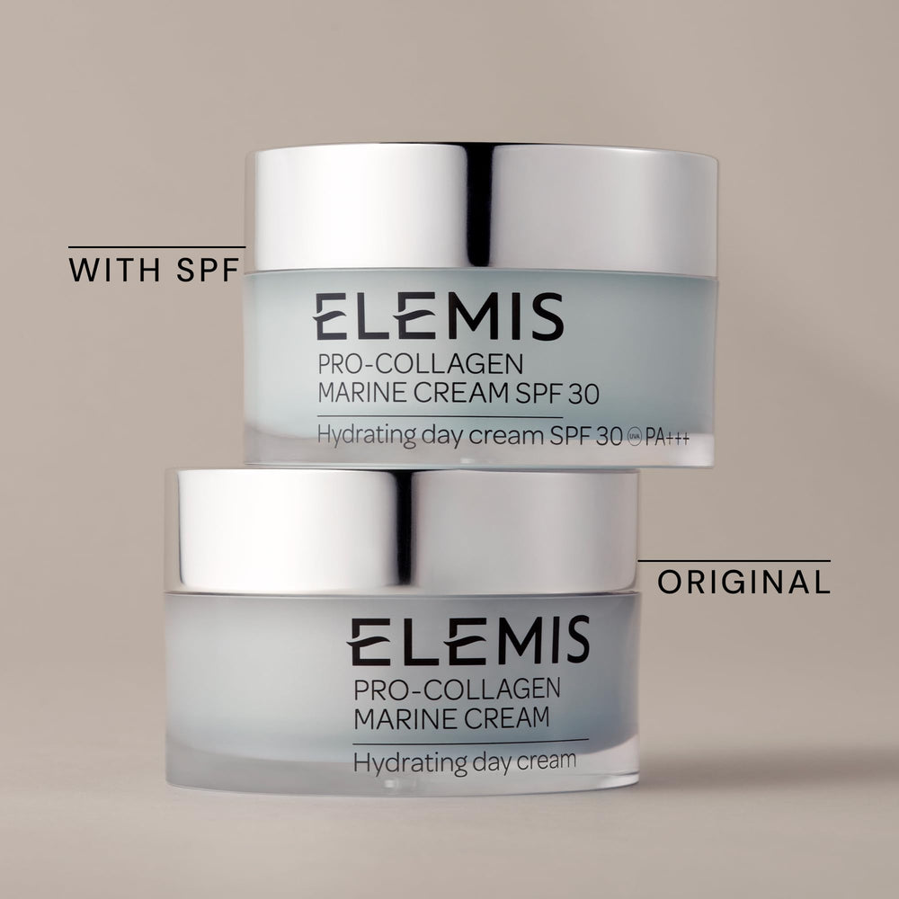 Elemis Pro-Collagen Marine Cream SPF 30 winter hydration for dry skin.