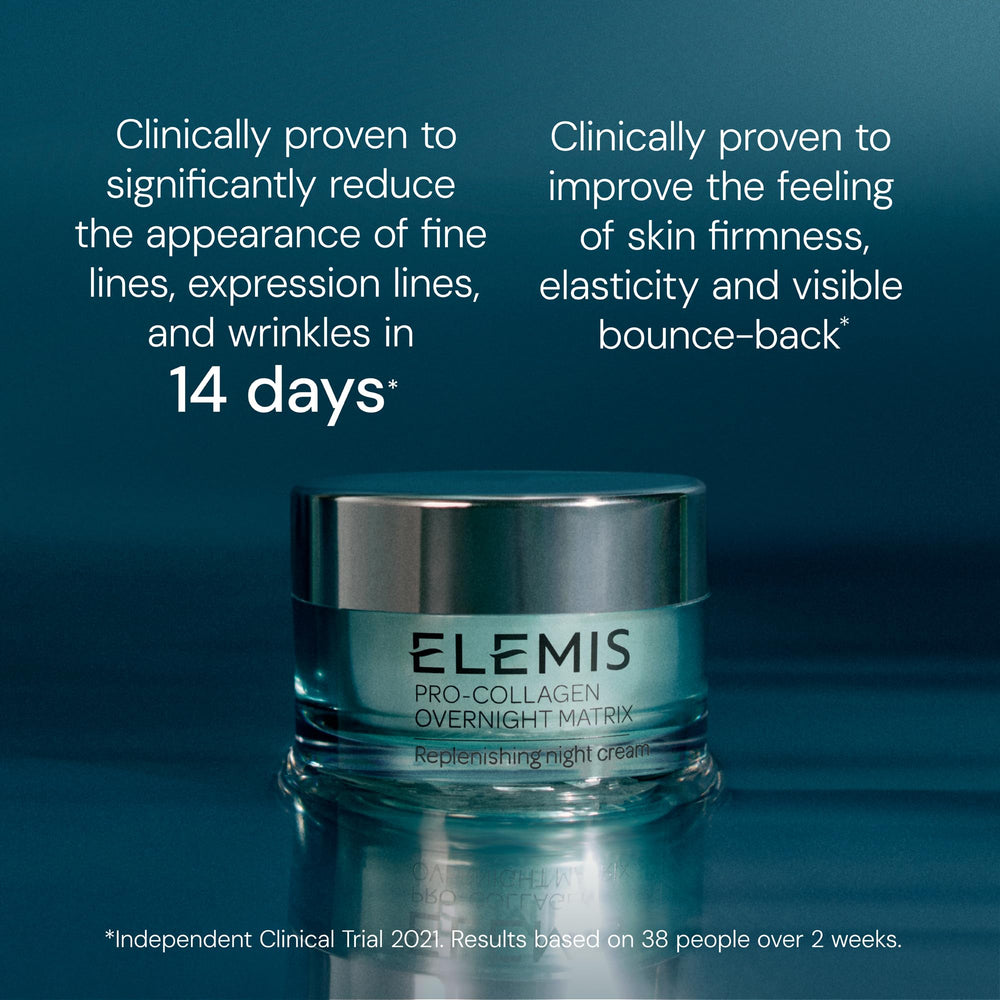 Ingredient spotlight on Elemis Pro-Collagen Overnight Matrix highlights nourishing formulation