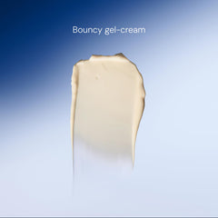 Texture close-up of Elemis Pro-Collagen Overnight Matrix shows silky, hydrating feel