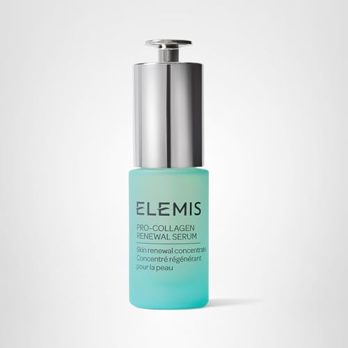 Nightly skincare setup with Elemis serum ready for routine