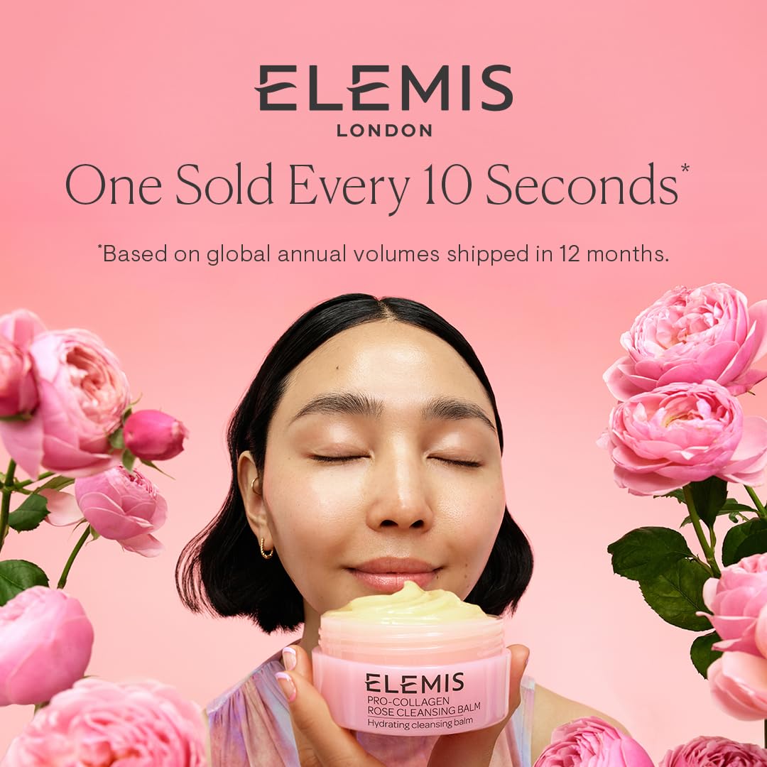 Removing makeup with Elemis Pro-Collagen Rose Balm