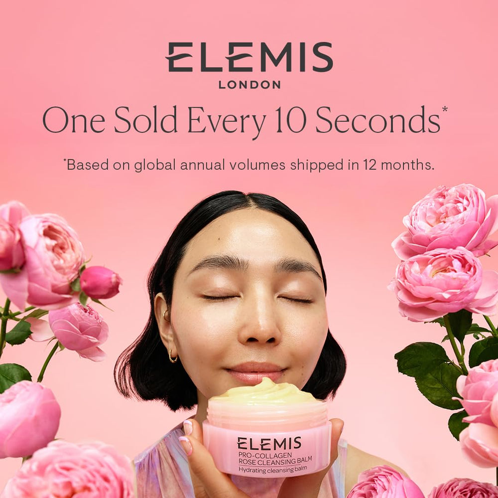 Removing makeup with Elemis Pro-Collagen Rose Balm