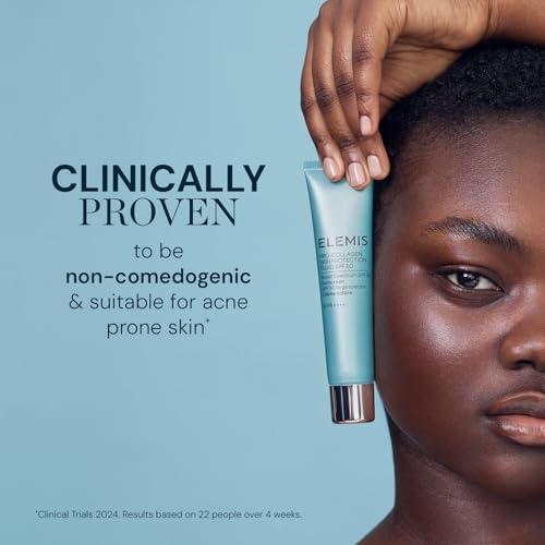 Elemis Pro-Collagen SPF50 packaging showing travel-friendly 40ml size