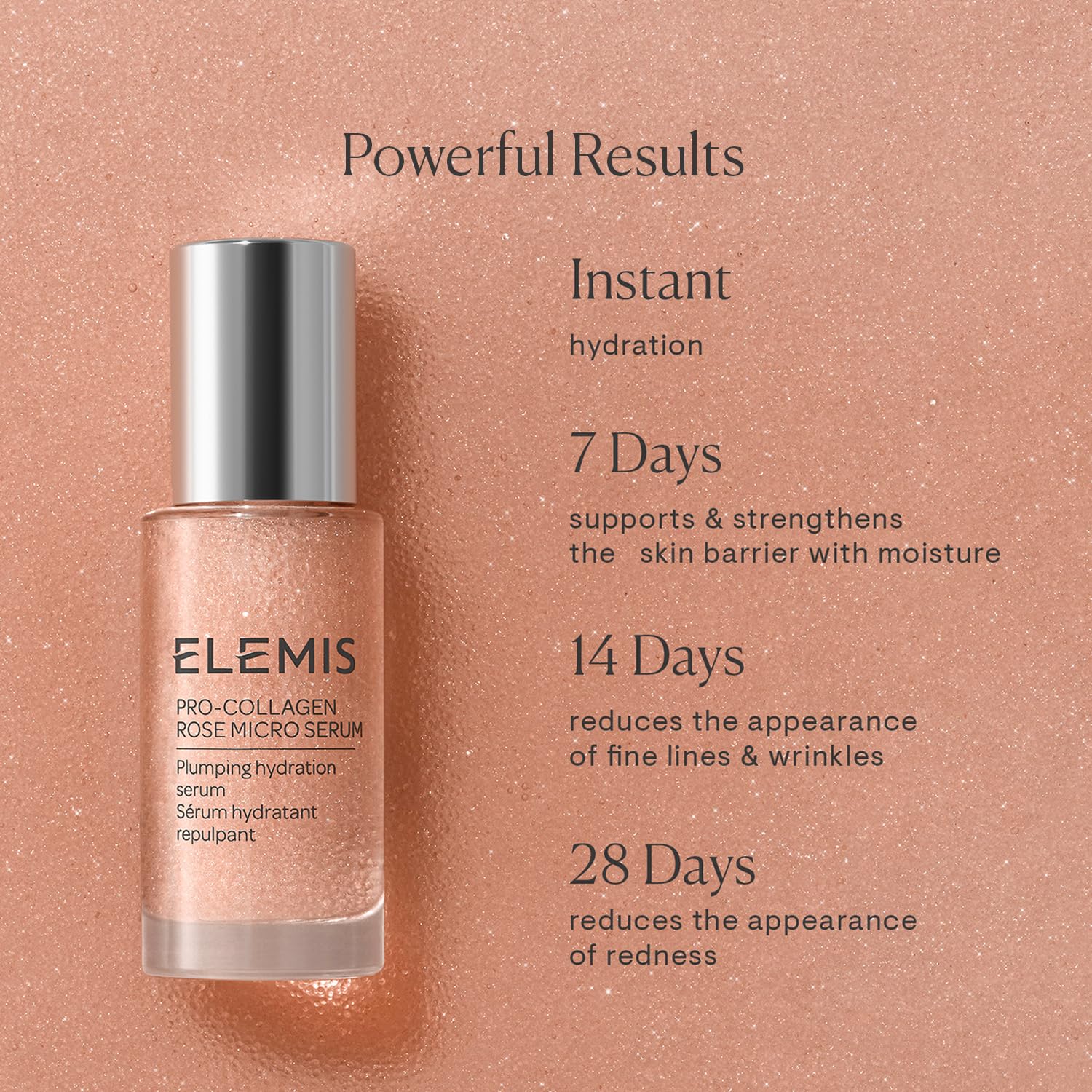 Elemis Red Algae hydration-boost closeup hints at deeper moisture delivery.