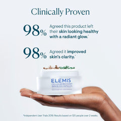 ELEMIS Skin Bliss Capsules close-up of unique oil-in-capsule texture.