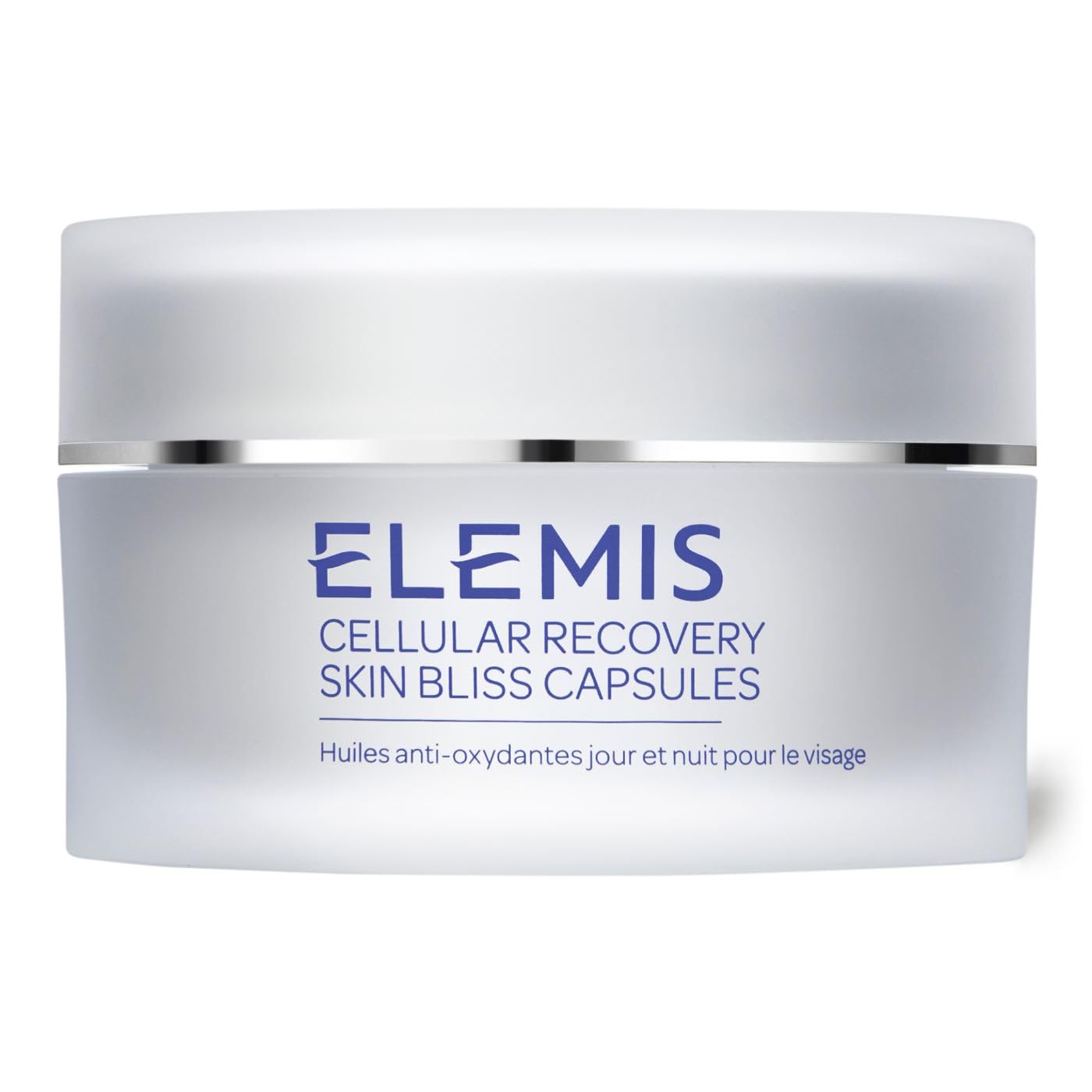 ELEMIS Skin Bliss Capsules packaging with capsules for daily antioxidant protection and hydration.