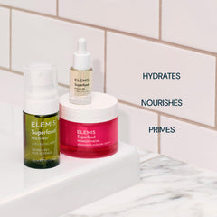 Elemis Superfood Gift Collection packaging showcases premium gifting presentation.