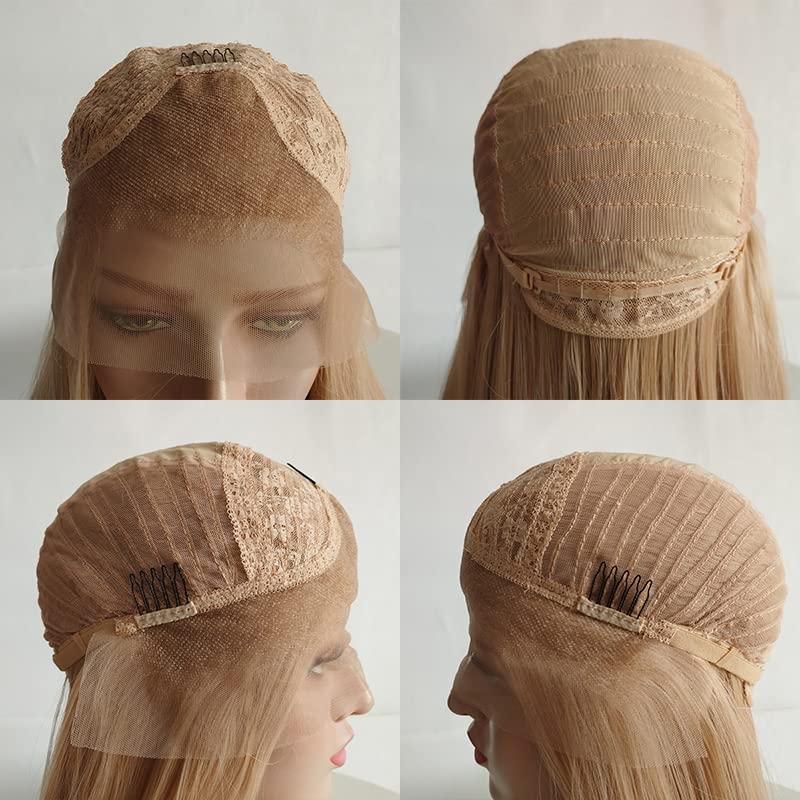 ELESTY Swiss lace cap fits medium heads for comfortable wear.