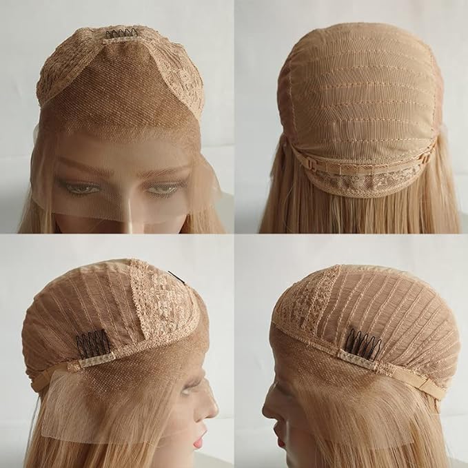 ELESTY wig cap included for quick styling and care.