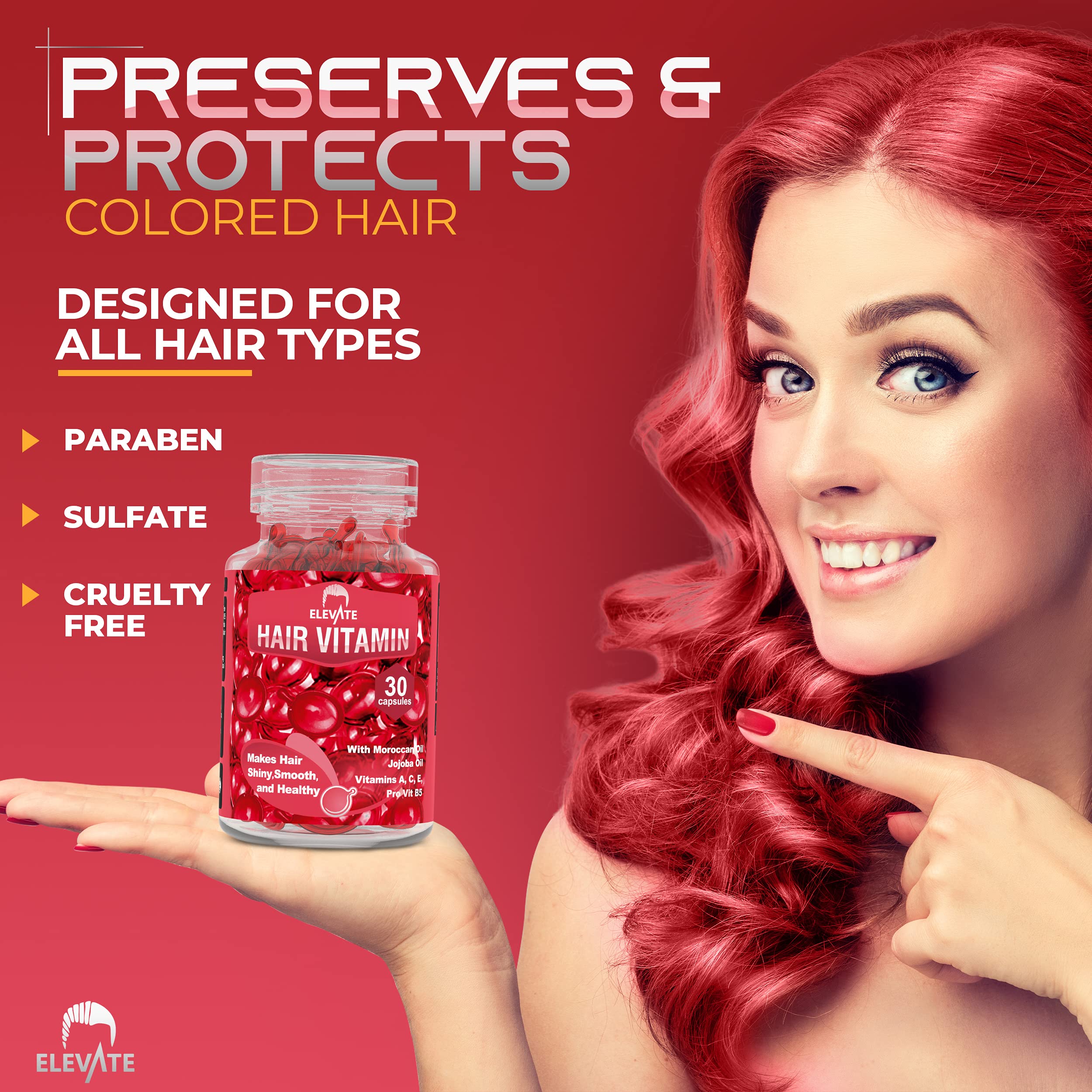 Elevate argan and jojoba oils glow bottle with nourishing shine