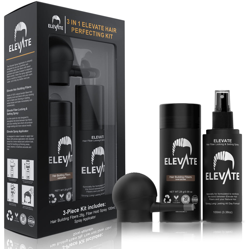 Elevate balding area concealment delivers natural-looking density