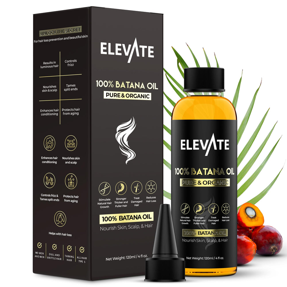 Elevate Batana Oil daily-use-routine depiction encourages consistent care.