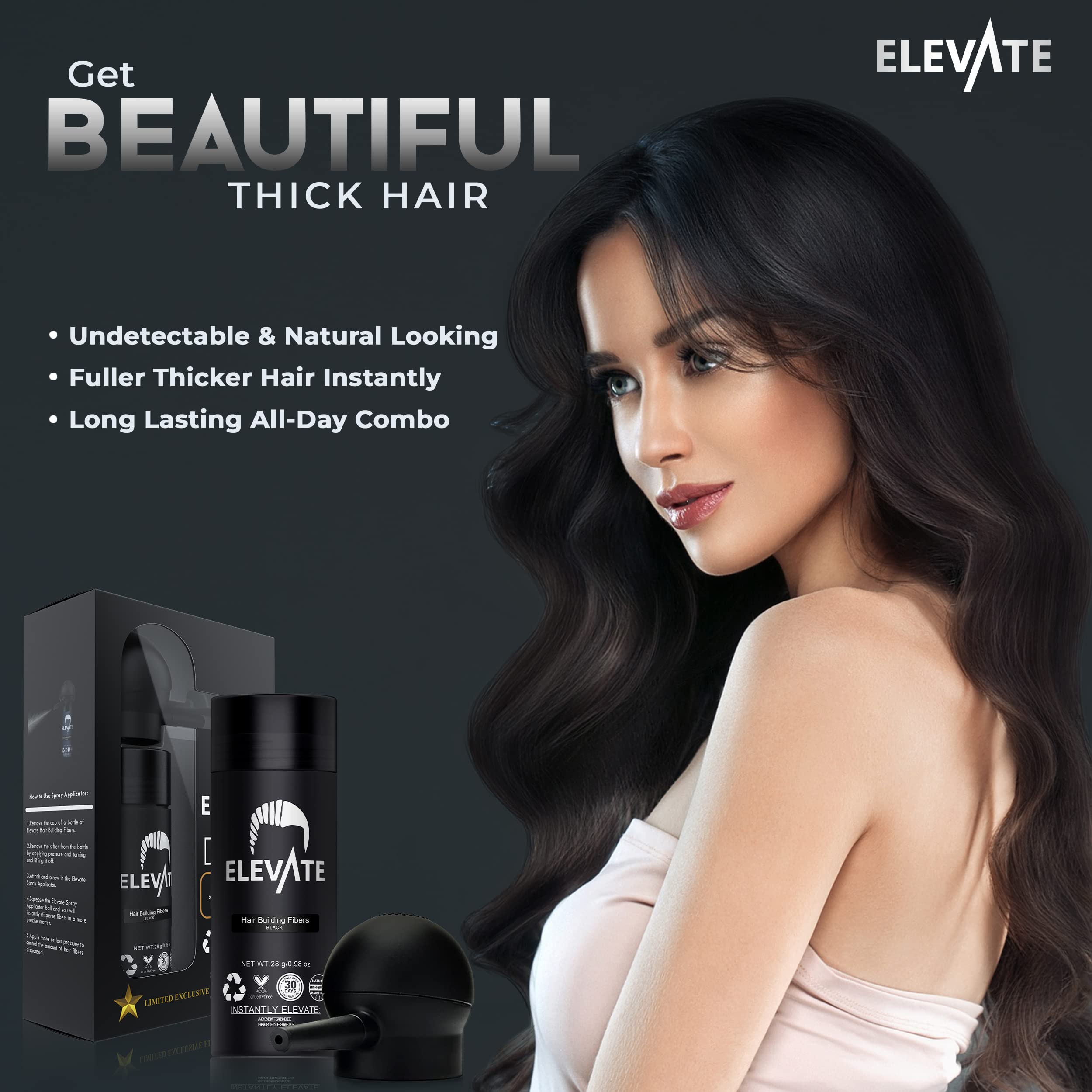 Elevate Hair Perfecting Kit hairline fill targets thinning areas for seamless look