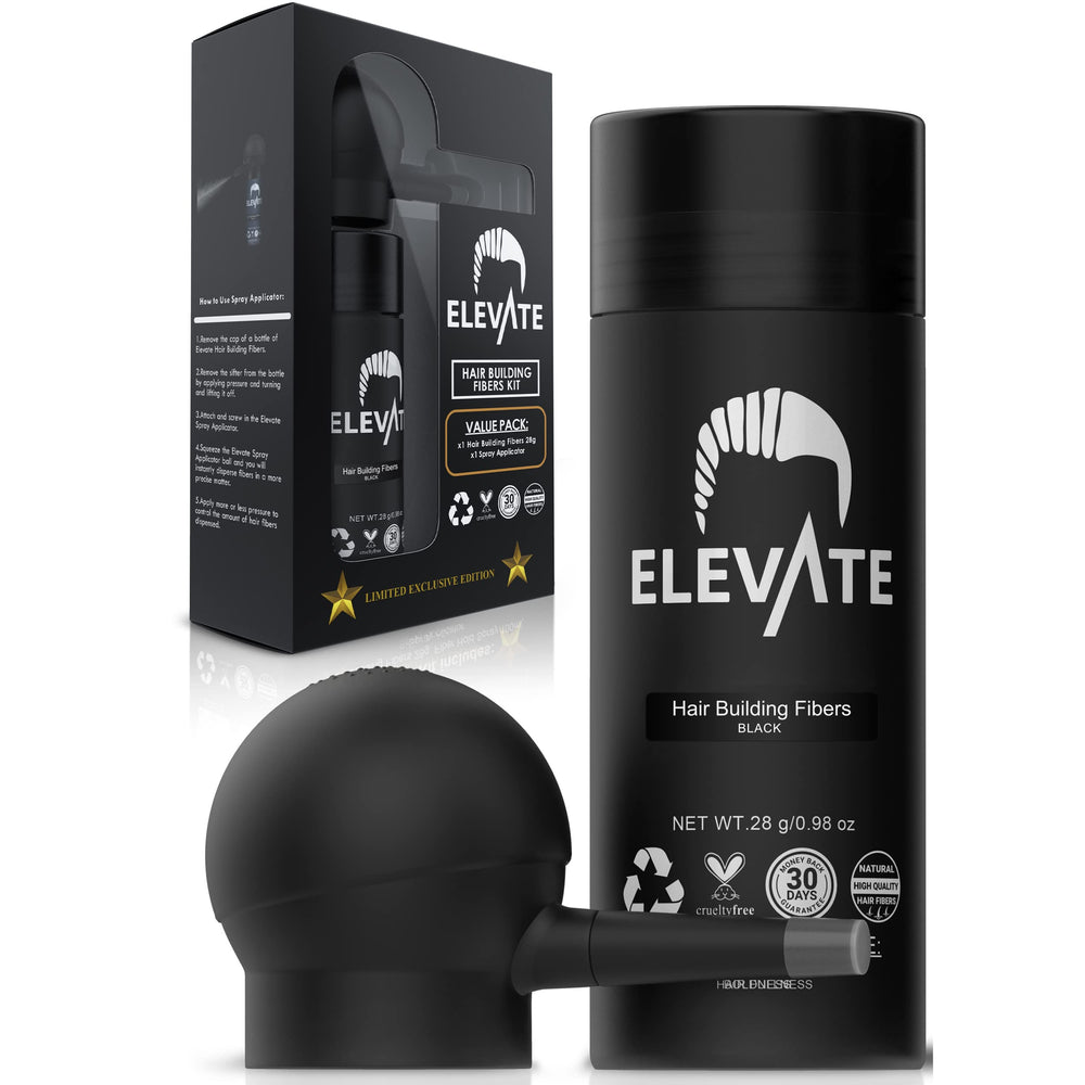 Elevate Hair Perfecting Kit spray nozzle enables precise, mess-free application