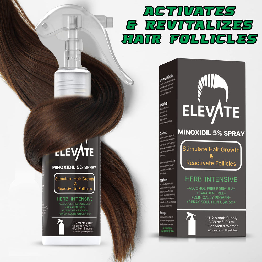 Elevate scalp coverage during application for even distribution.