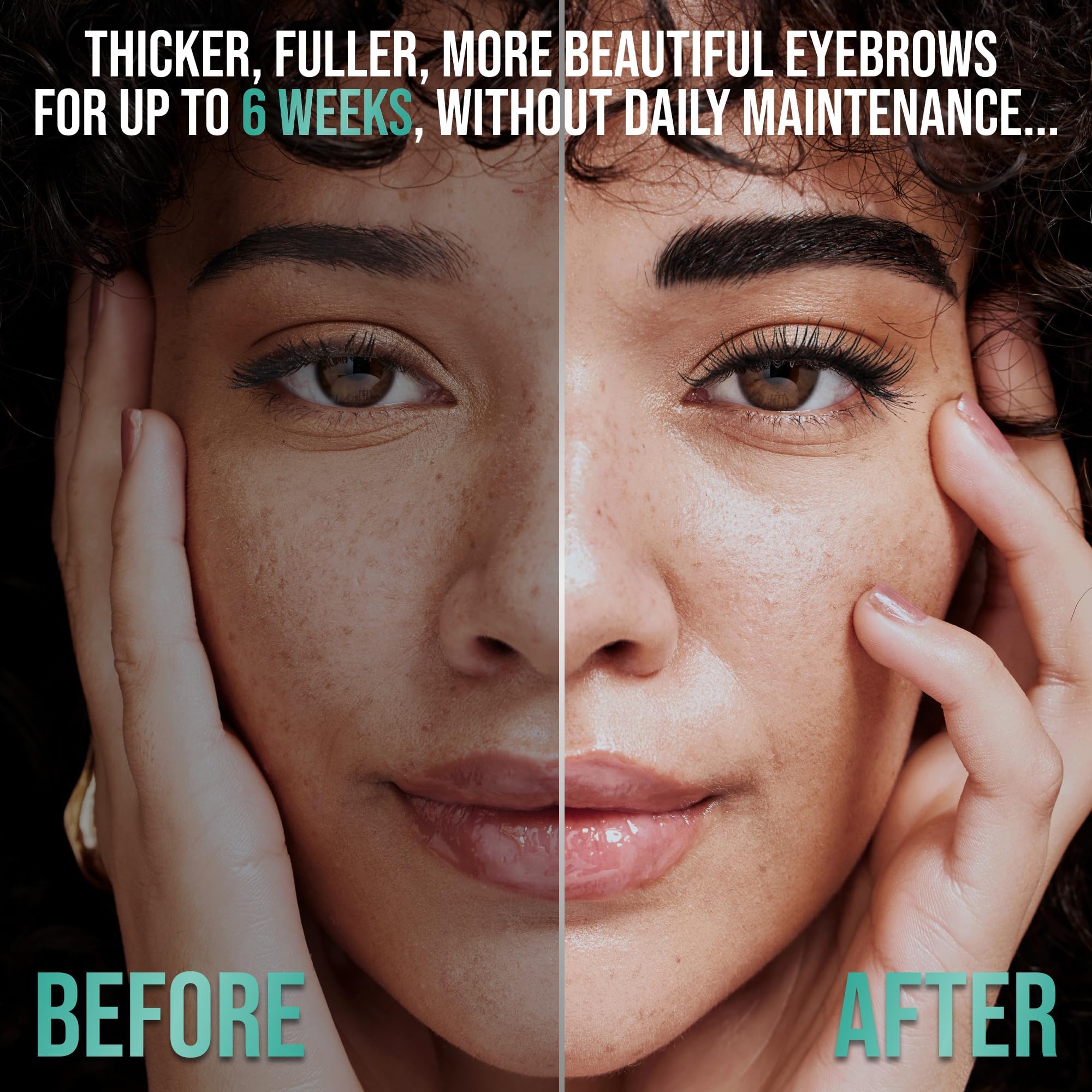 Black coloring solution for bold, defined lashes and brows.
