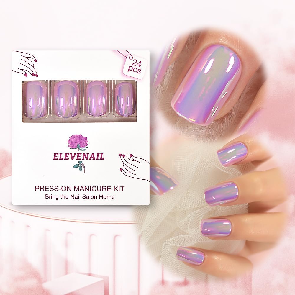 Elevenail file and sticker sheet help secure a neat, lasting fit