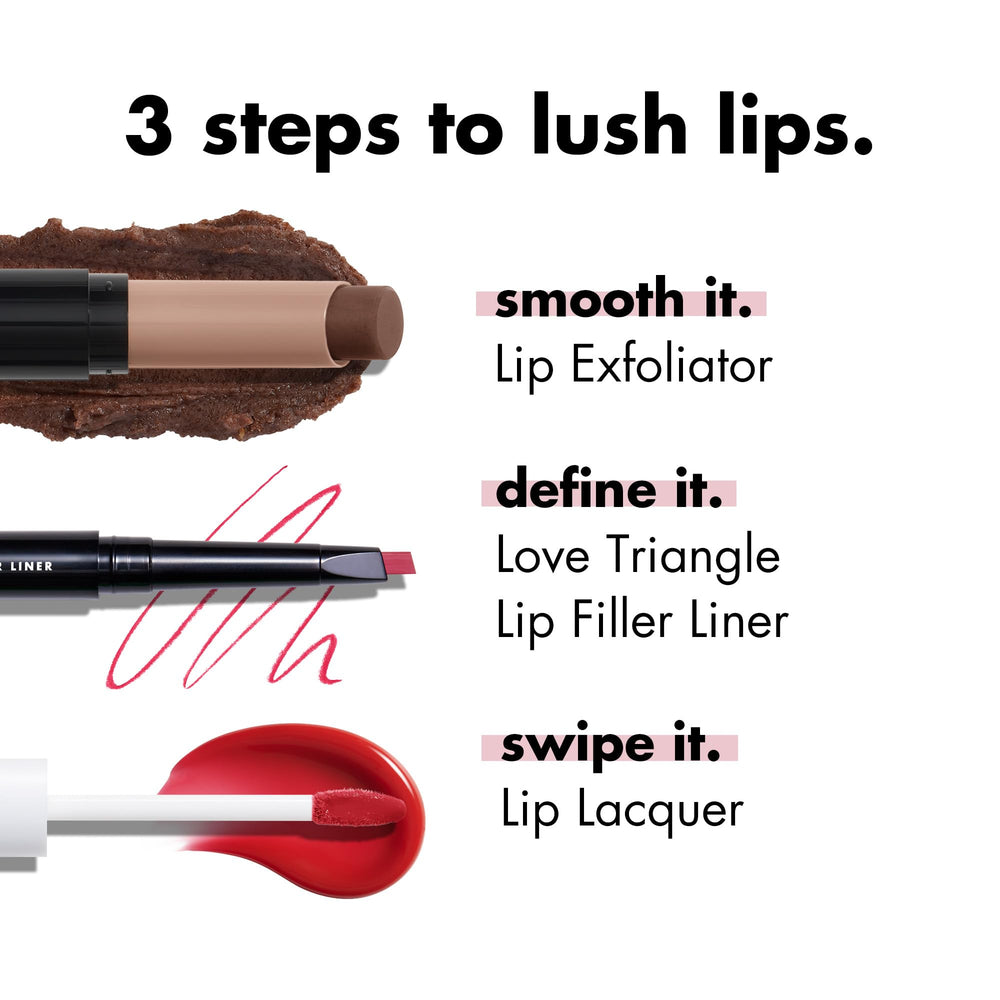e l f Lip Lacquer vitamin infused formula nourishes lips for softness.
