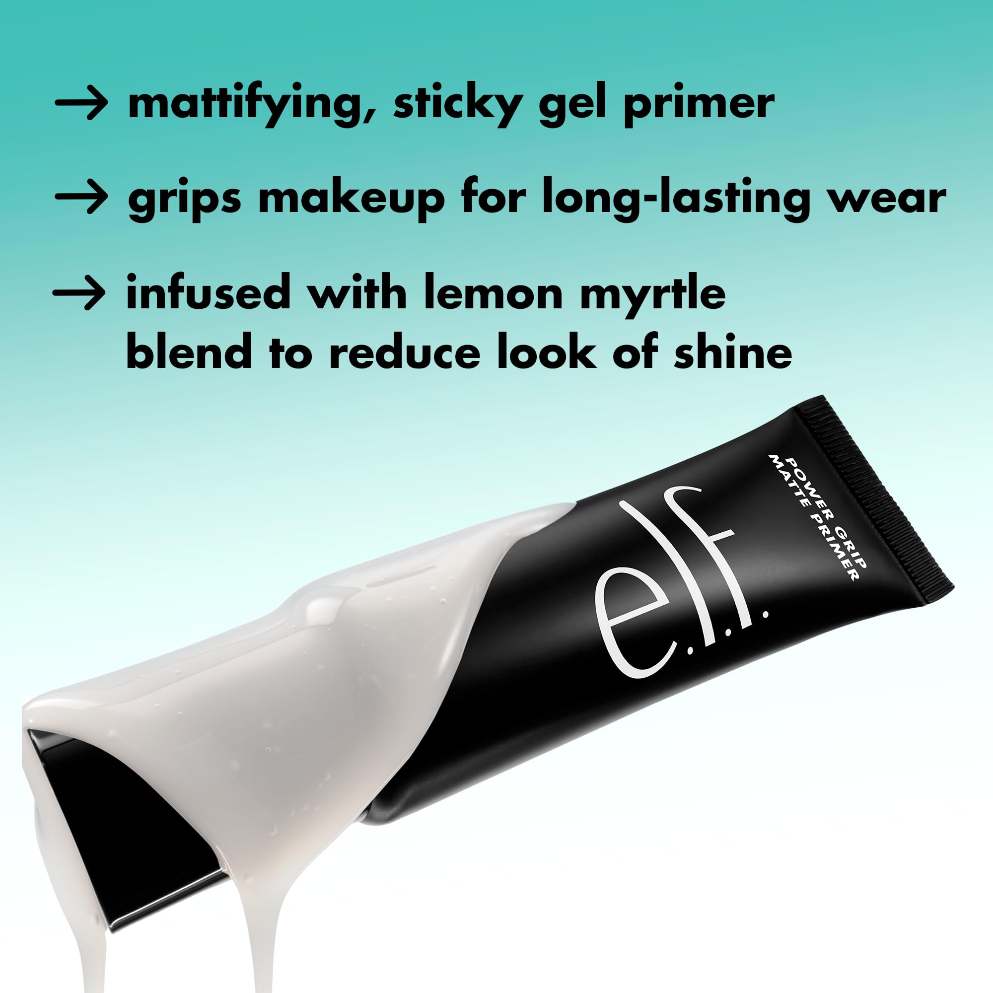 e.l.f. Power Grip Matte Primer translucent finish suits all skin types and tones
