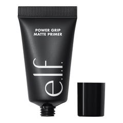 e.l.f. Power Grip Matte Primer travel-size bottle shows long-lasting grip and shine-free skin