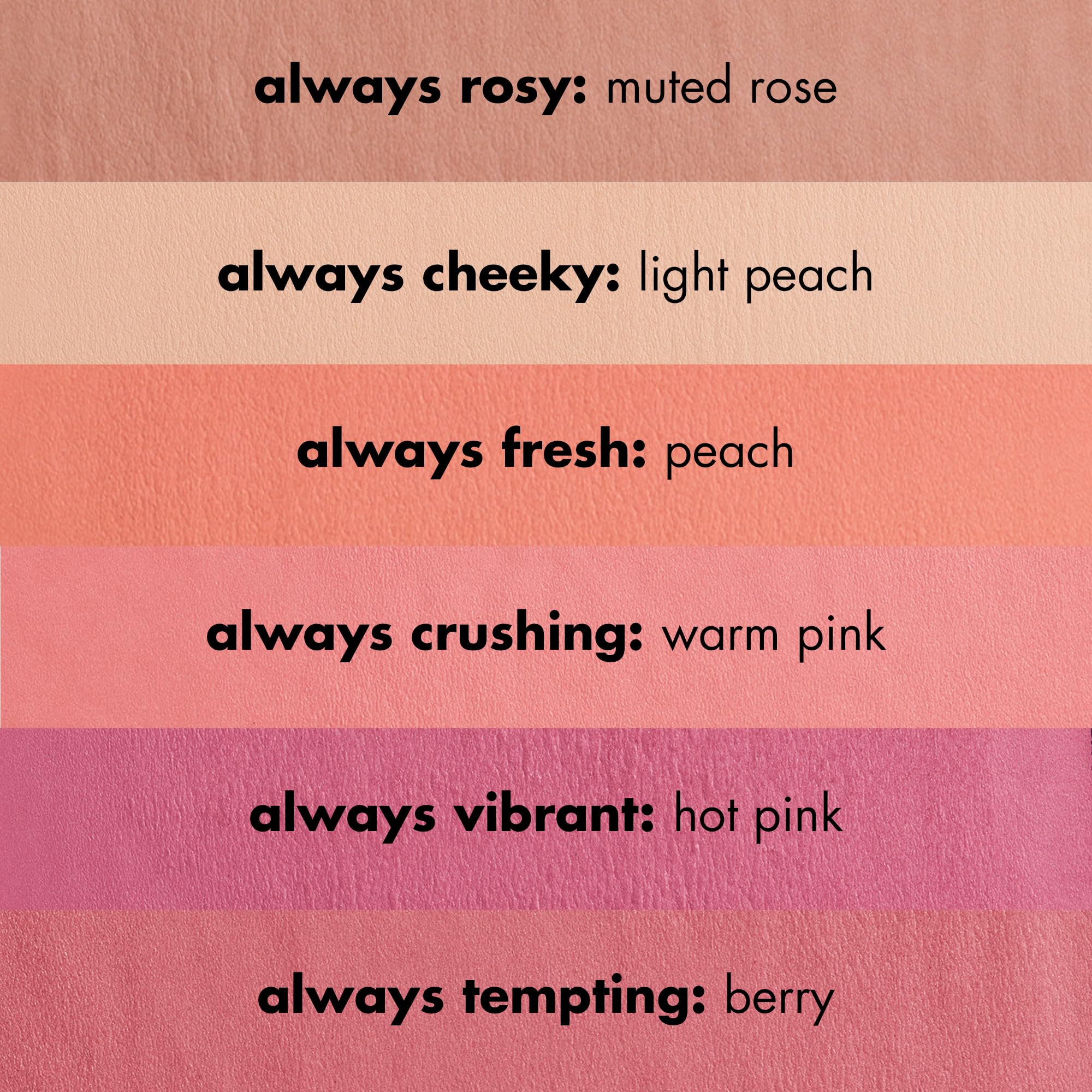 e.l.f. primer-infused matte blush matte finish look suits everyday wear.