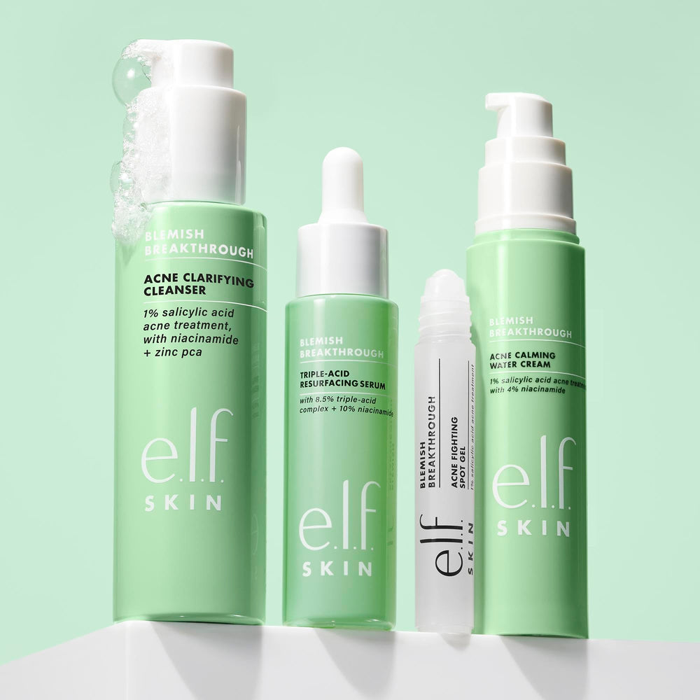 Product shot of e.l.f. Skin Blemish Breakthrough for daily use.