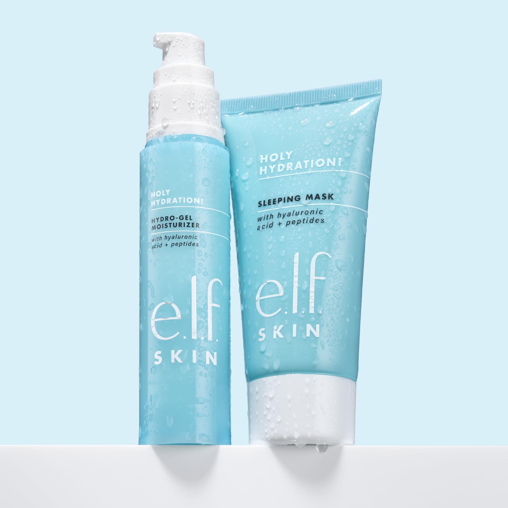 e.l.f. Holy Hydration Sleep Mask ingredients highlight hyaluronic acid benefits