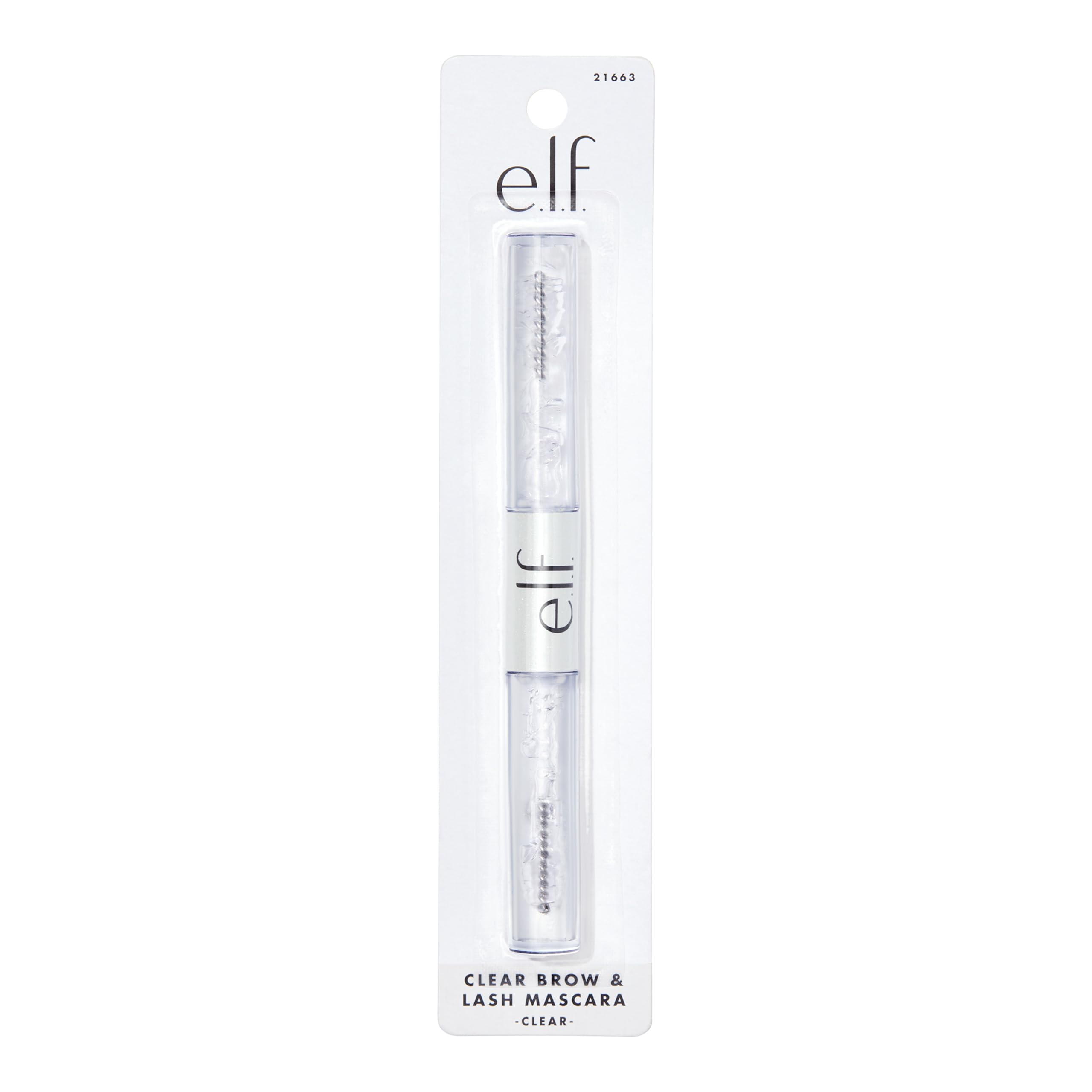 Elf clear gel bottle shows a transparent conditioning formula.