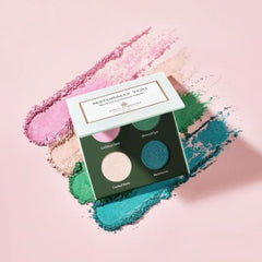 Elina Organics Mermaid Eyeshadow Palette swatches reveal versatile mermaid tones for day to night wear