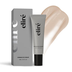 Eliré Korean Firming Eye Cream jar showing smooth texture for instant lifting