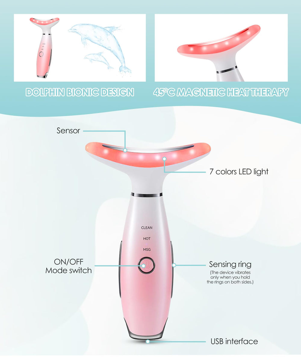 ELISHINE user holding device to demonstrate portable, easy-to-use massaging on the go