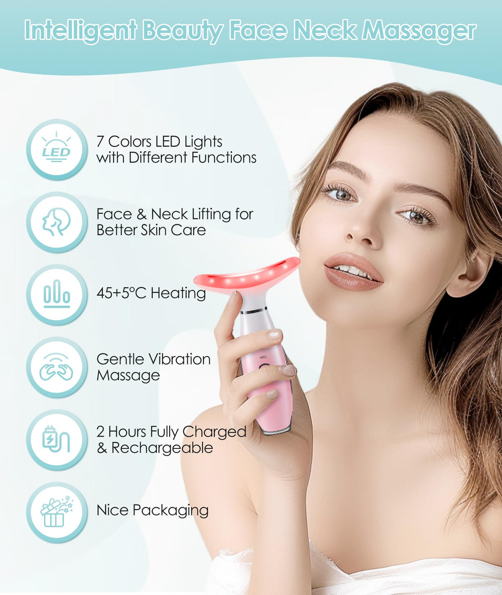 ELISHINE massager close-up showing thermal feature for soothing, spa-like warmth