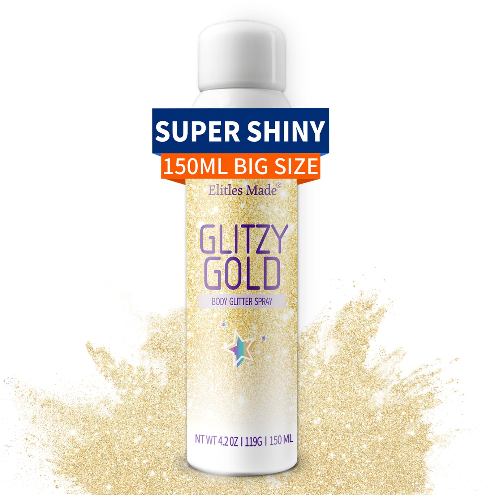 Elitles Made glitter spray safe for skin across ages and types