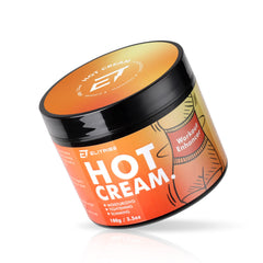 Elitribe hot cream bottle pour for pre-workout warming and comfort