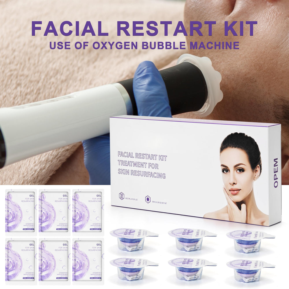 Elitzia CO2 Facial Kit primer gel provides a smooth base for sessions.
