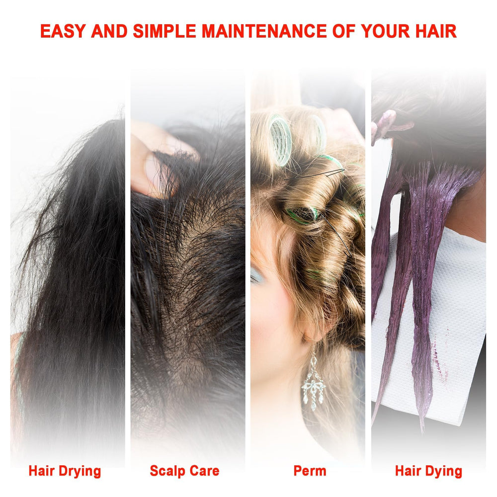 Elitzia Hair Steamer curly hair-friendly design defining natural curls softly