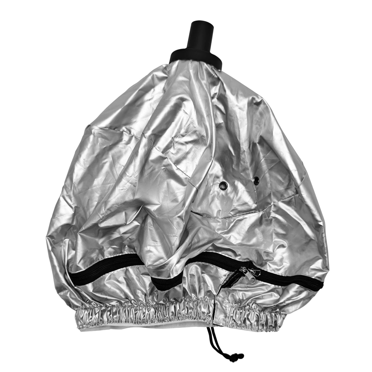 Elitzia hair steamer hood interface cap lay down for deep conditioning.