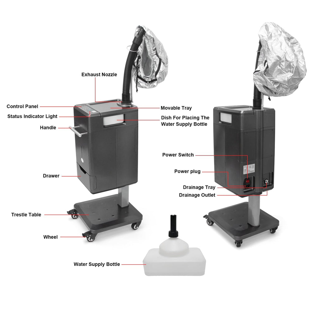 Elitzia Hair Steamer spa-ready design for calm, luxurious sessions