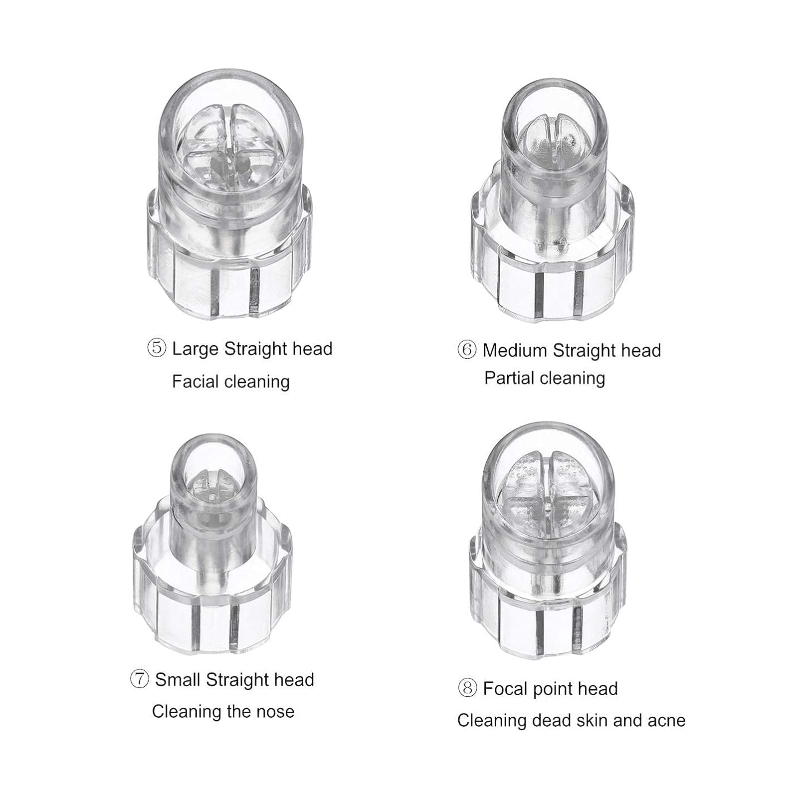 Elitzia Microderm Heads nose straight small for pore cleansing