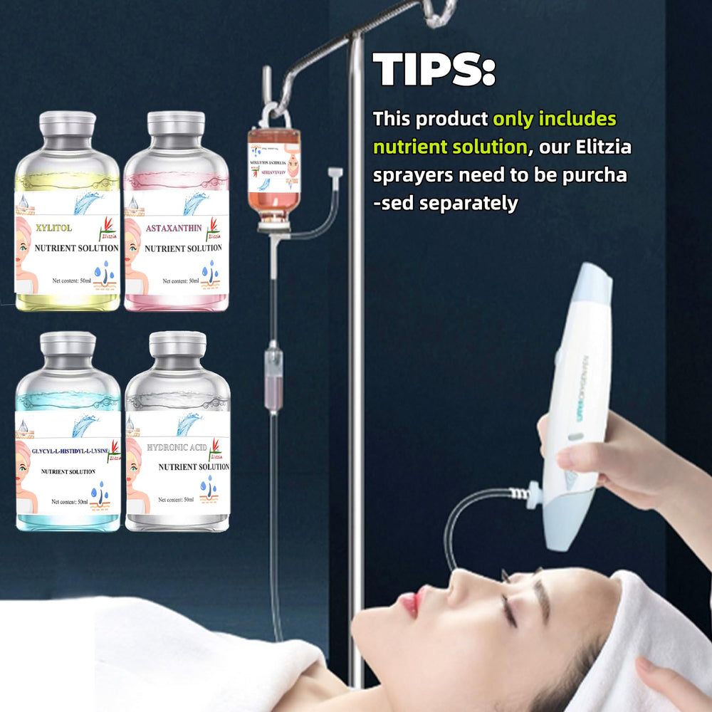 Elitzia Hyaluronic Acid nutrient solution bottle for hydration