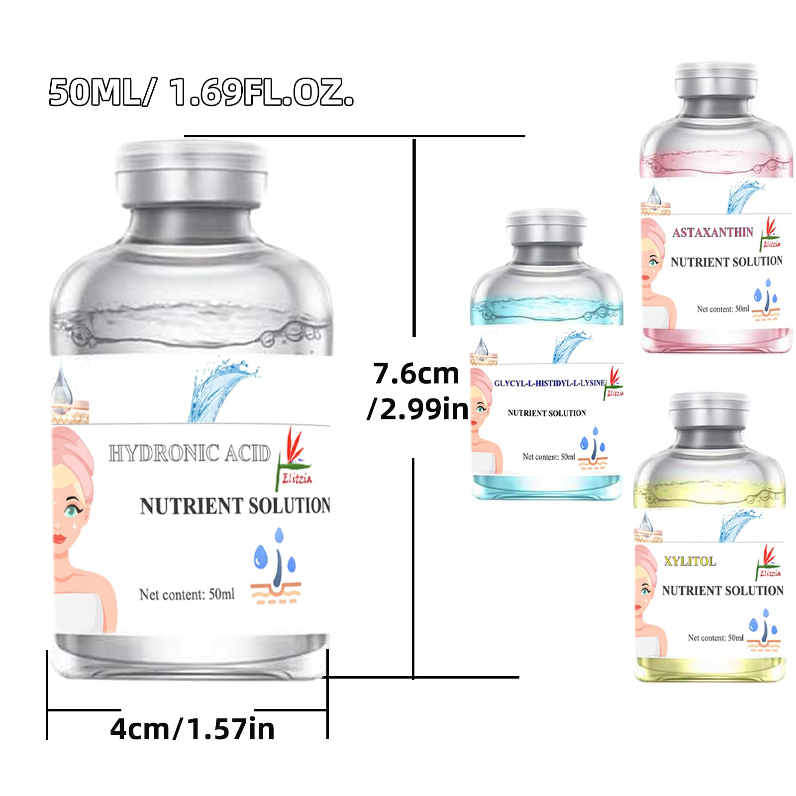 Elitzia skin moisture close-up showing dewy hydration