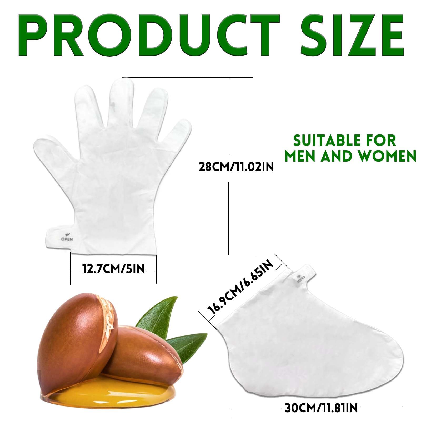 Elitzia mask session promotes soft, hydrated hands and feet