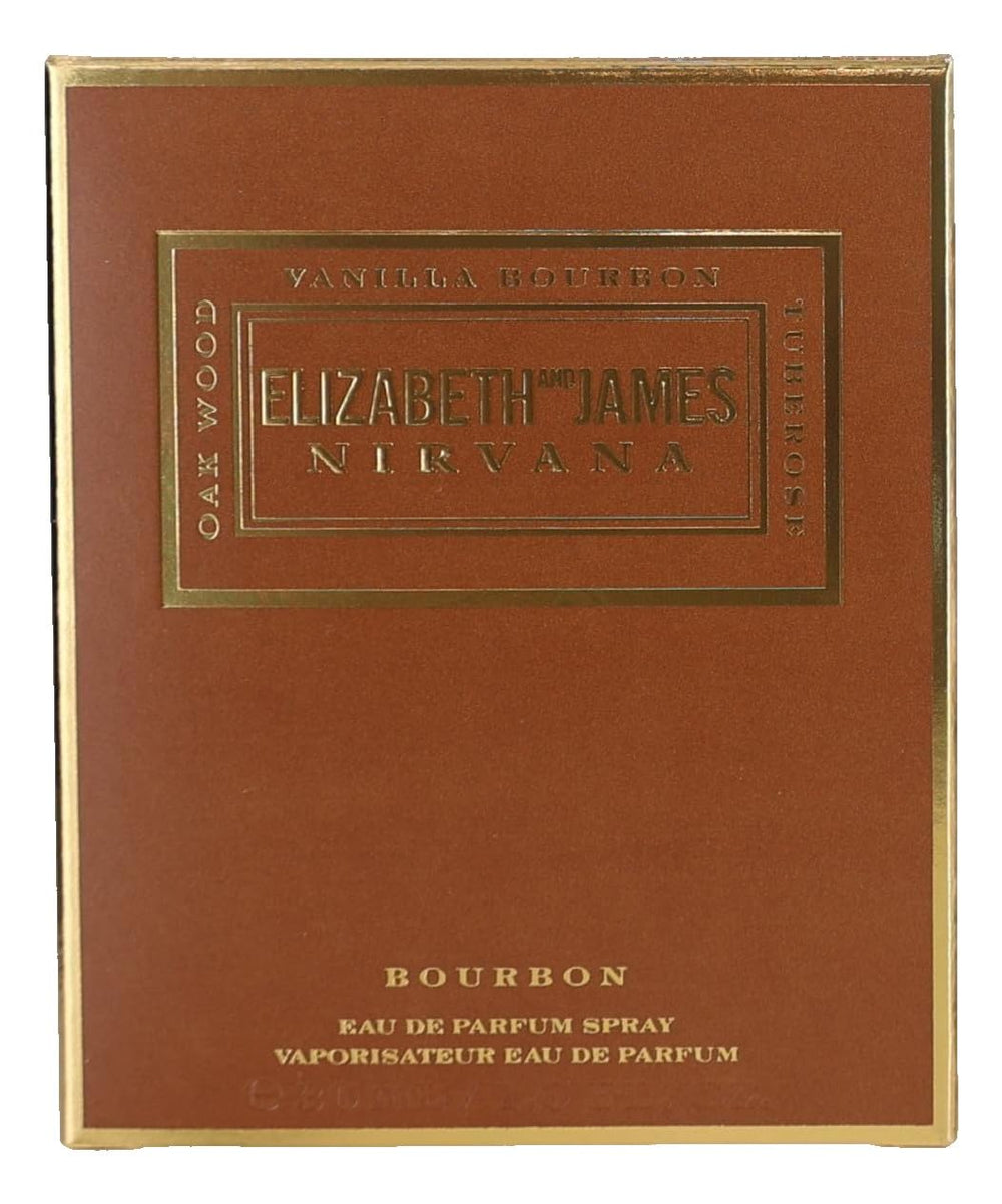 Elizabeth and James Nirvana Bourbon packaging box ideal for gifting.