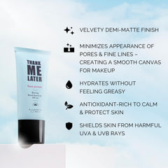Elizabeth Mott Thank Me Later primer texture close-up shows hydrating formula