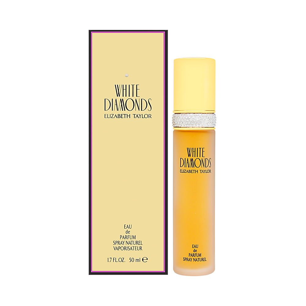 Elizabeth Taylor White Diamonds bottle spray offers a timeless fragrance for daily wear