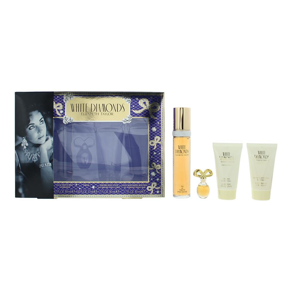 Elizabeth Taylor White Diamonds EDT spray bottle for timeless elegance and daily wear