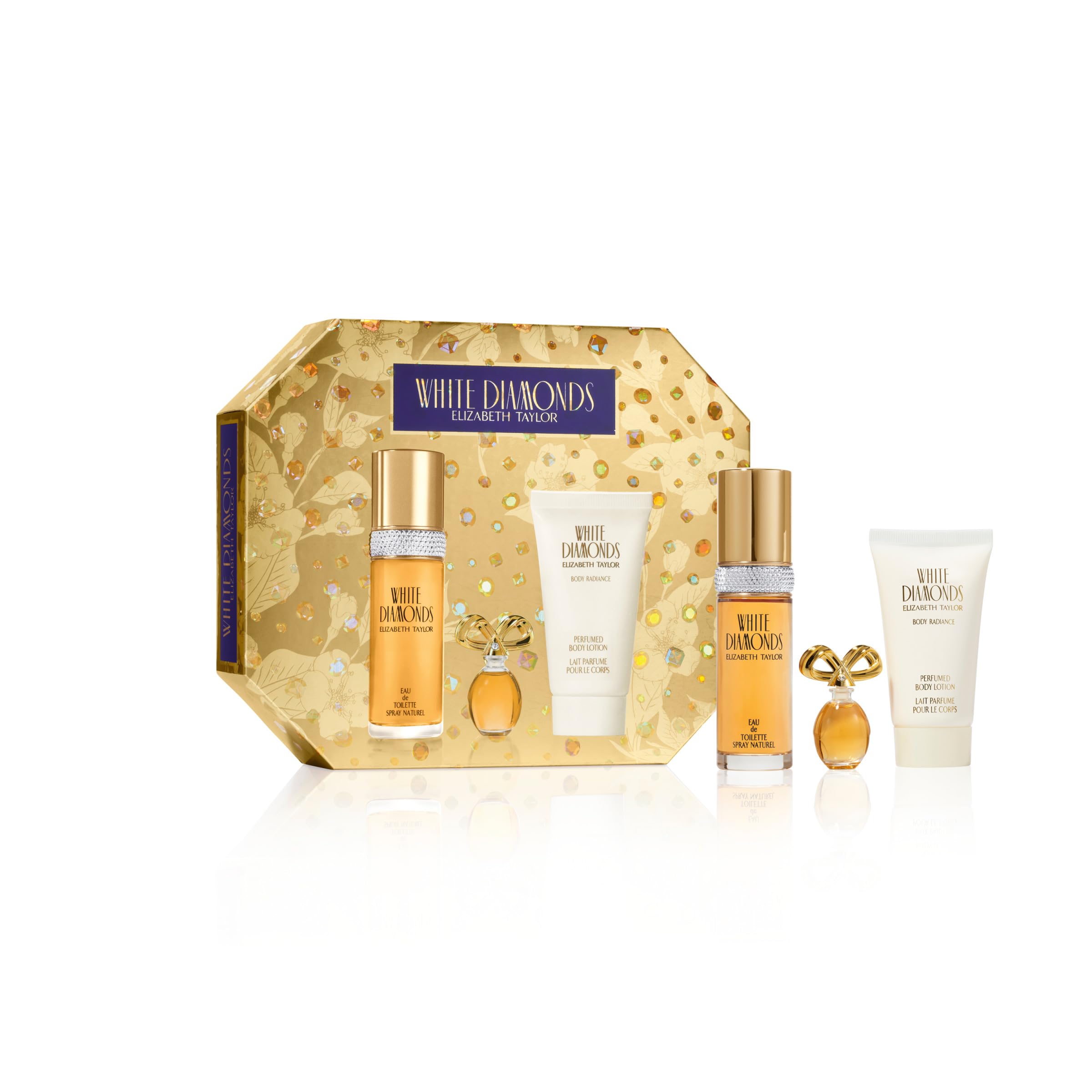 Elizabeth Taylor White Diamonds EDT spray bottle for daily elegance