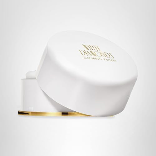 Elizabeth Taylor White Diamonds fragrance notes chart visualizes tuberose and jasmine.