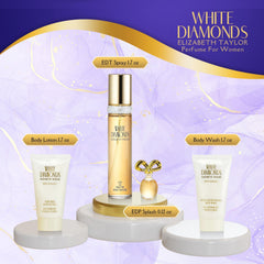 Elizabeth Taylor White Diamonds mini EDP splash for on-the-go fragrance