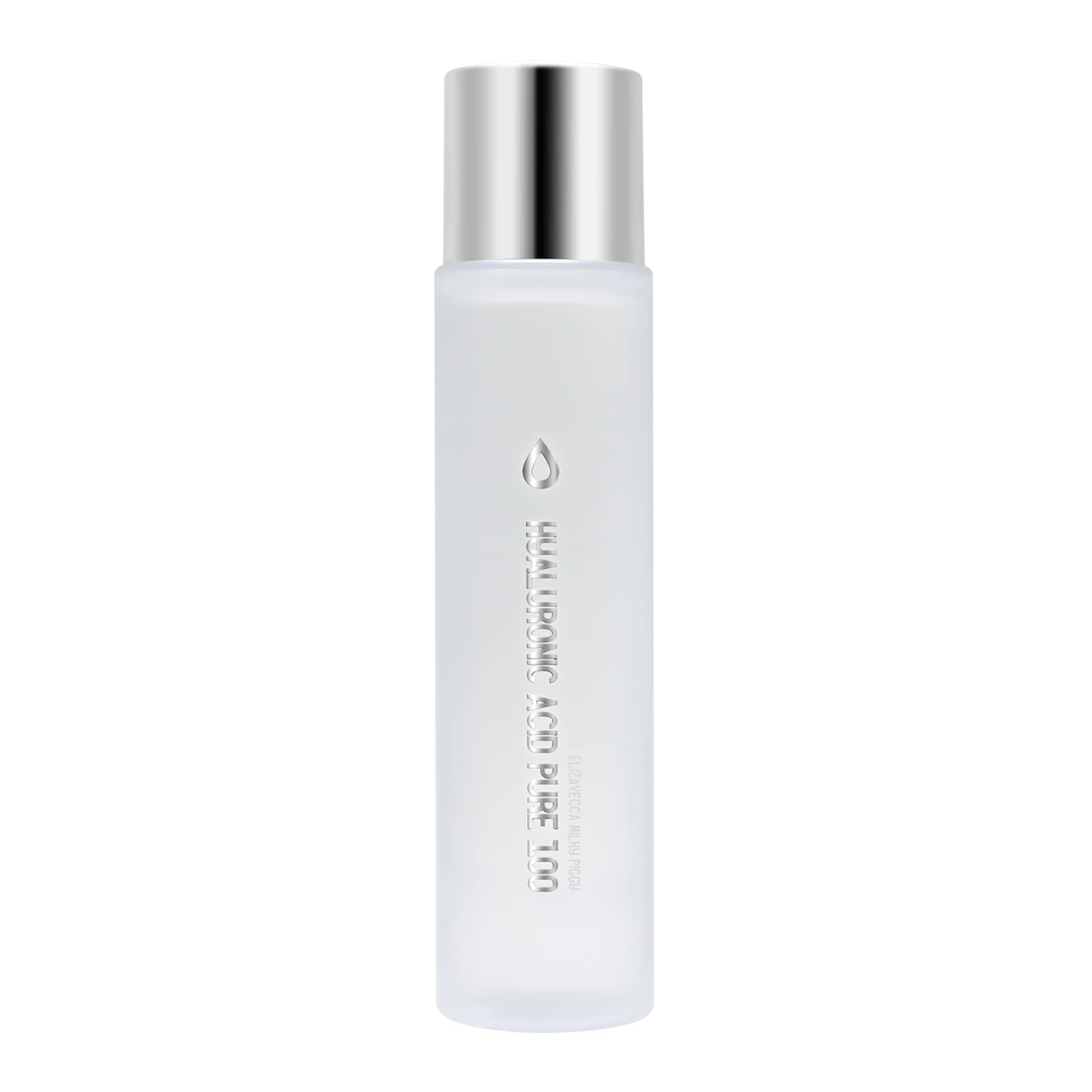 Elizavecca Hyaluronic Acid 100% Serum bottle for deep hydration and silky skin.